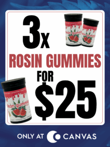 3X rosin gummies